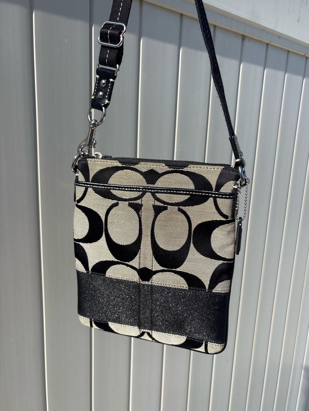 Coach Signature Canvas Crossbody Bag